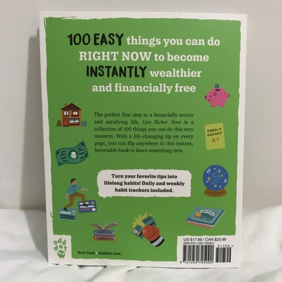 📚3/$35 Live Richer Now Money Management Book by Jacob Sager Weinstein - Picture 2 of 2
